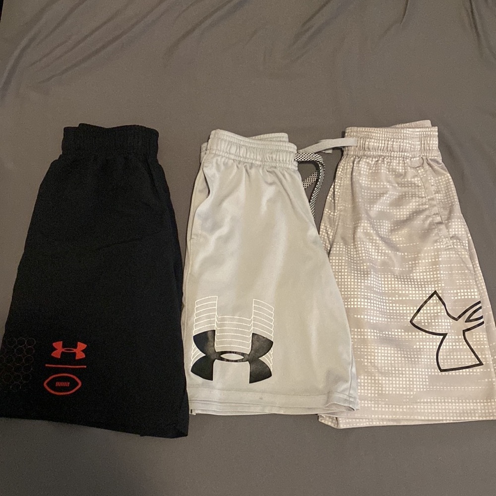 3 pairs Under Armor Shorts